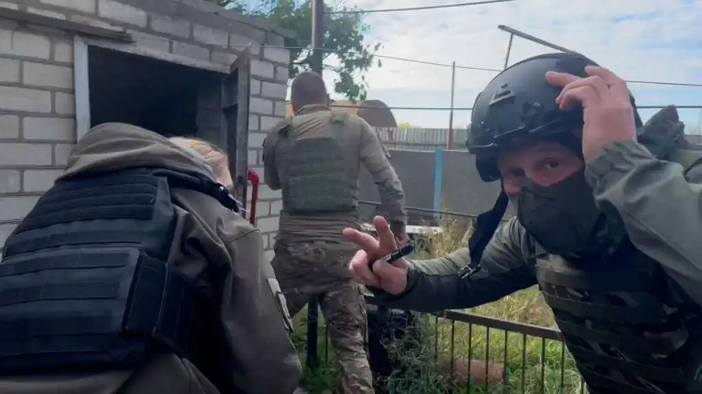 Czech Phantom of Help. The man without a face has been helping in Ukraine since the beginning of the war.